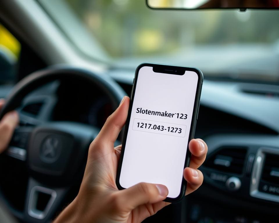 Kan ik Slotenmaker123 bellen voor autosloten?
