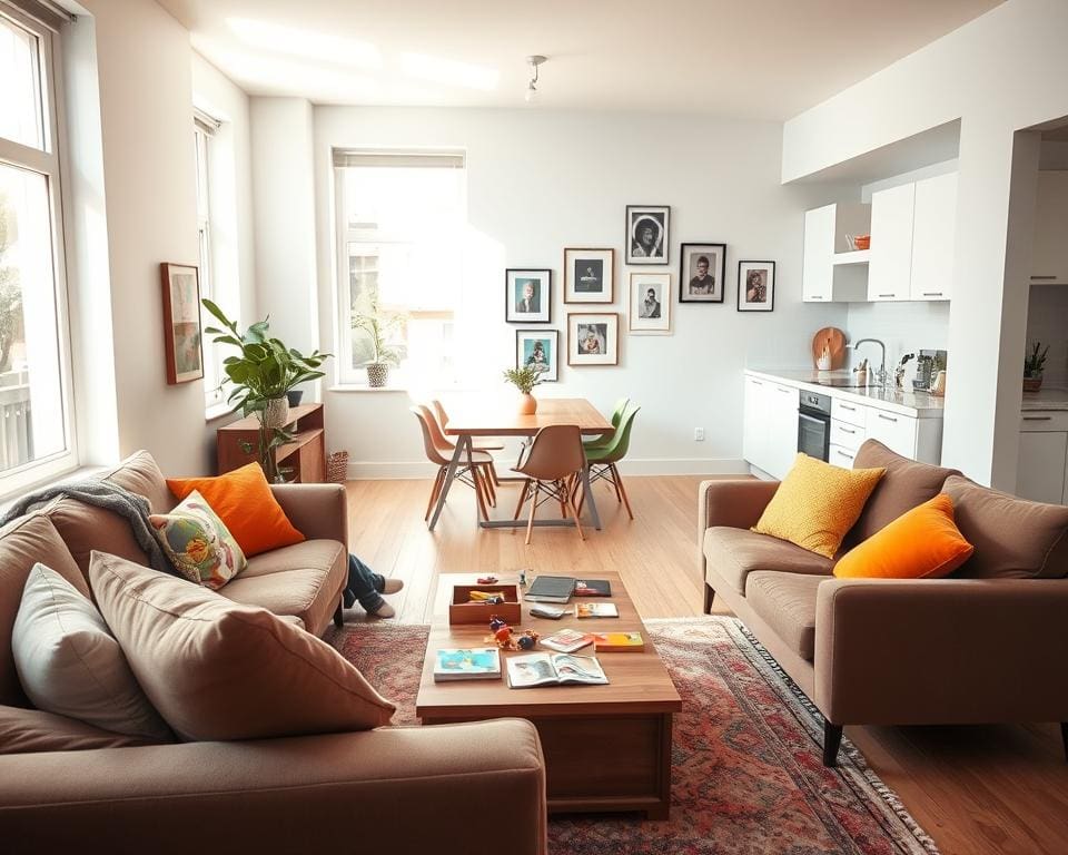 Praktisch wonen met kinderen in een appartement