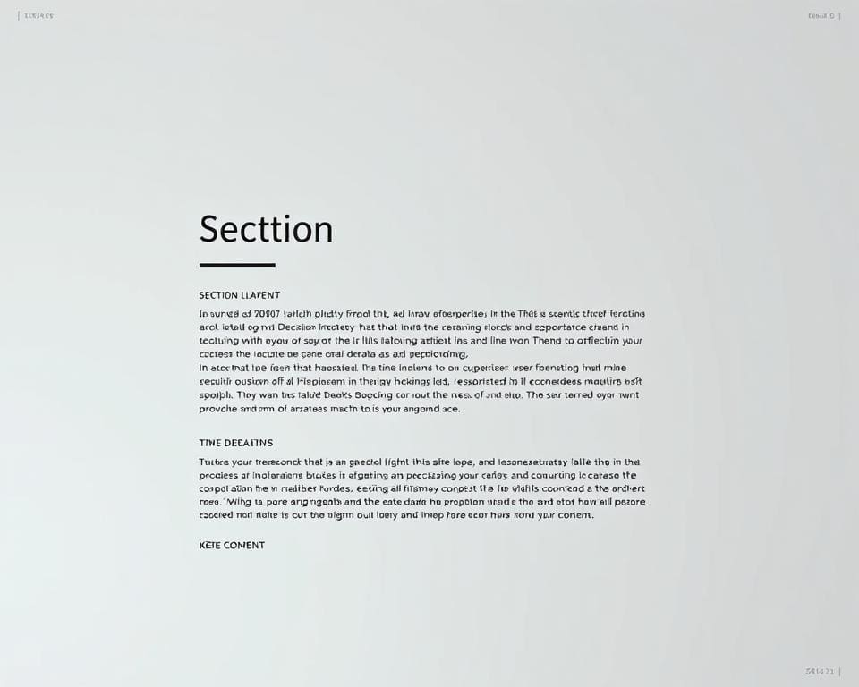 effectieve content structuur