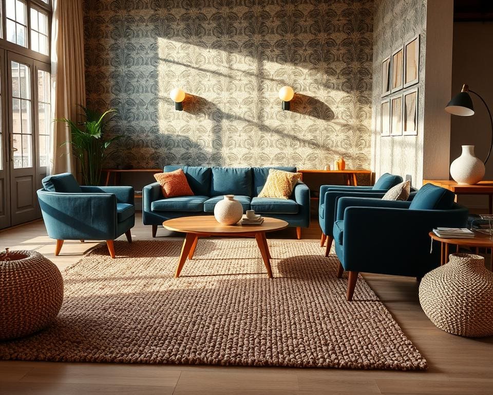 kleurkeuze en materialen voor interieurdesign