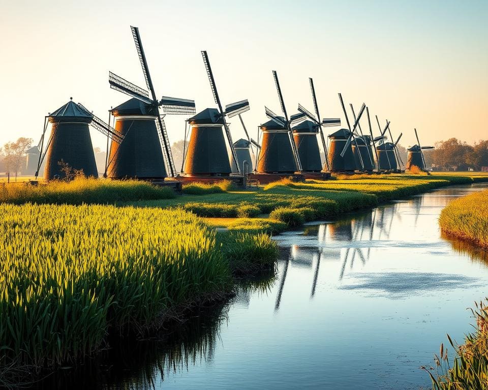 Kinderdijk – Prachtige molens tussen het riet 🇳🇱