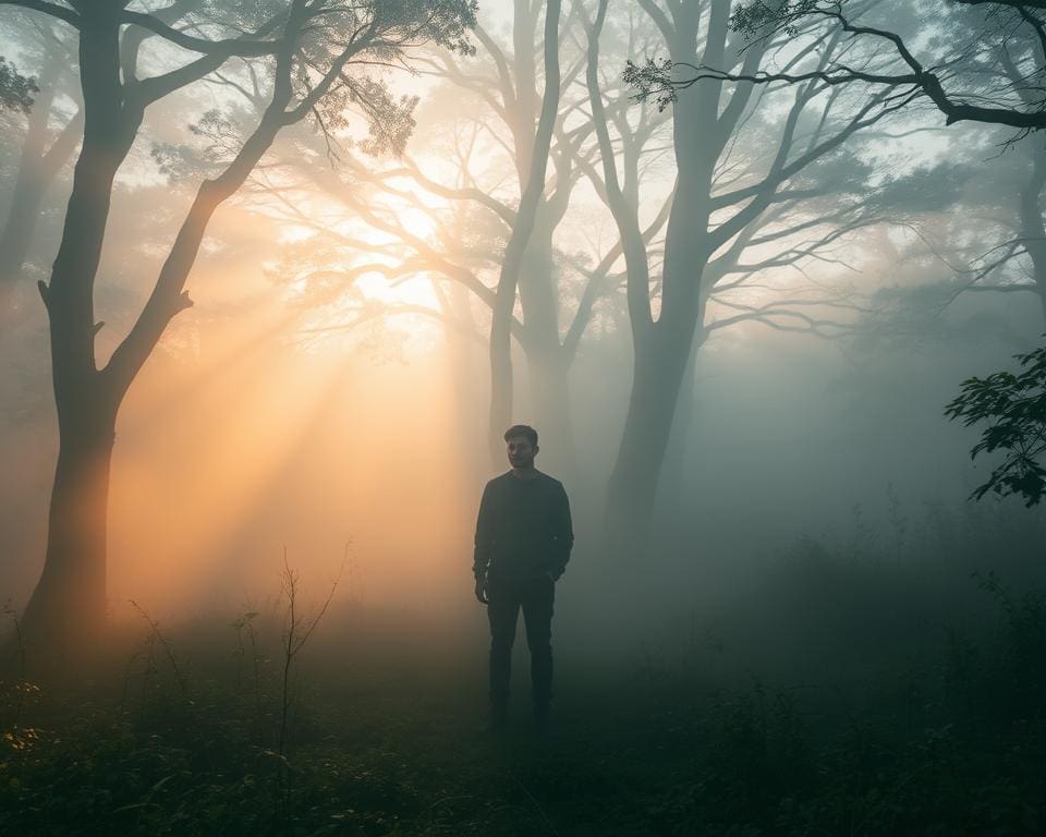 Wat doet ochtendmist in het bos met je hoofd?