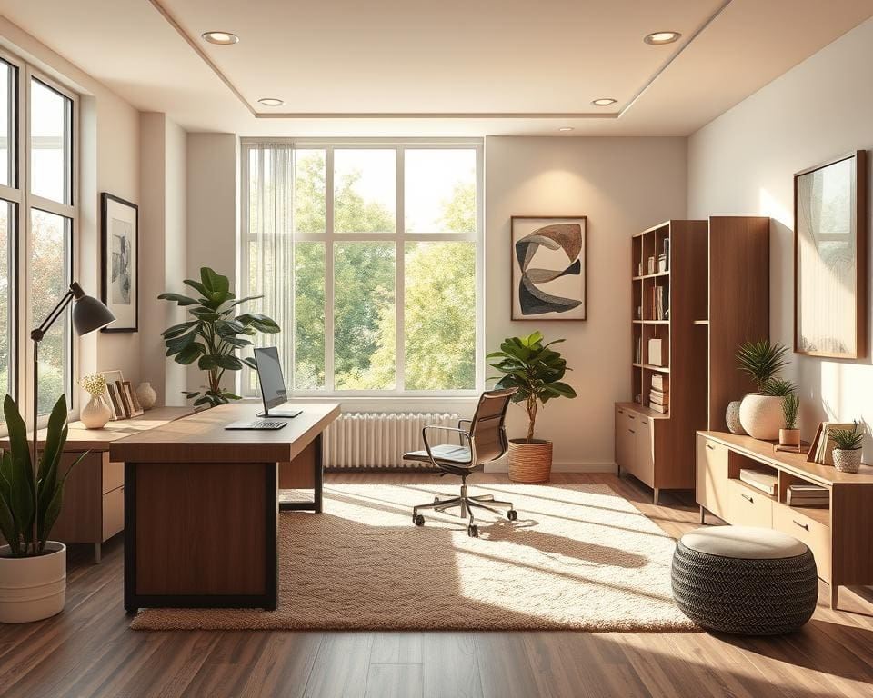 hoe geef je je werkkamer een stijlvolle make-over?