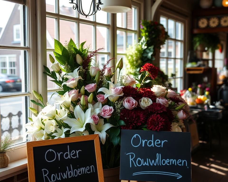 Kun je rouwbloemen laten leveren in Bunnik?