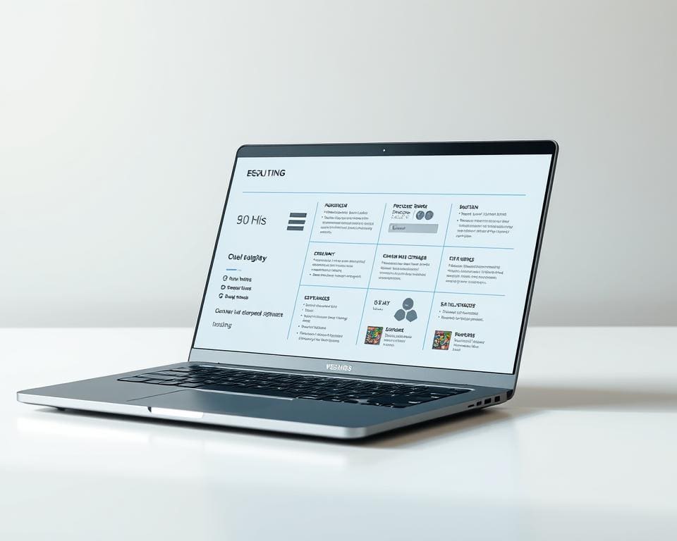 Laptop specificaties voor zware software