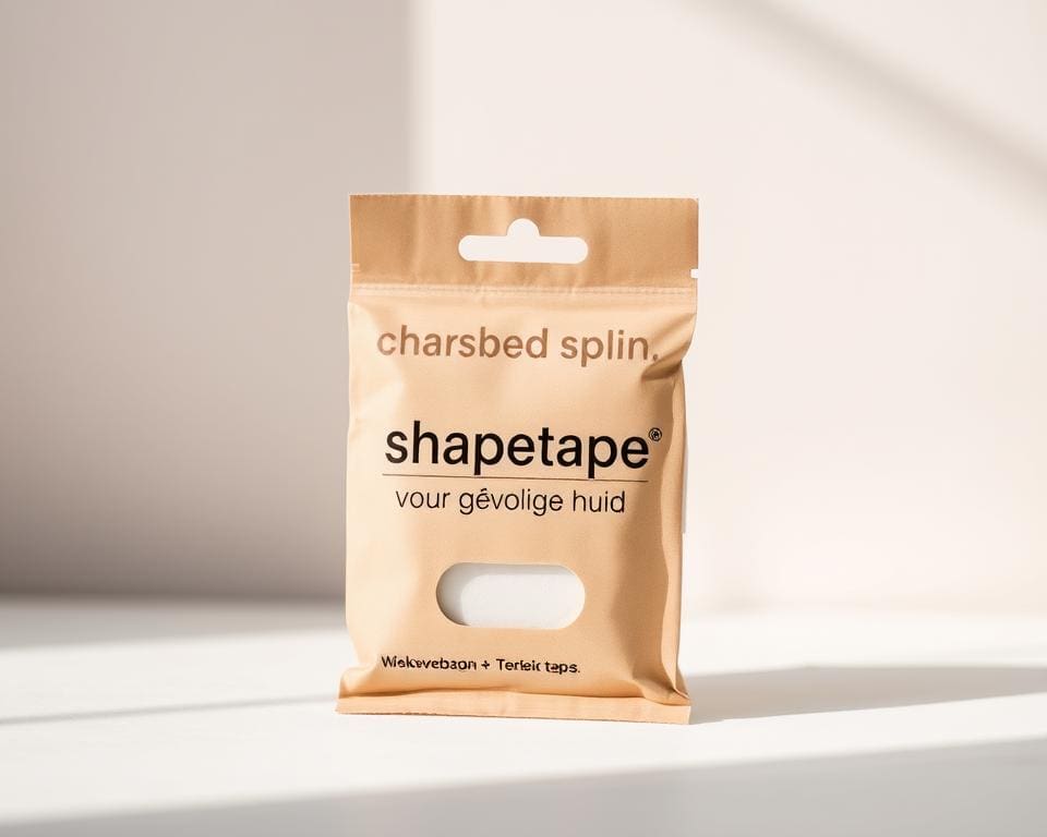 Is shapetape geschikt voor een gevoelige huid?