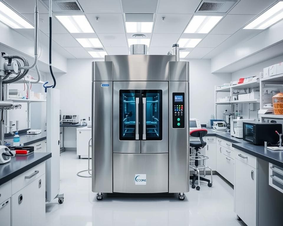 Wat doet de EcoCcore machine precies bij RVS Clean?
