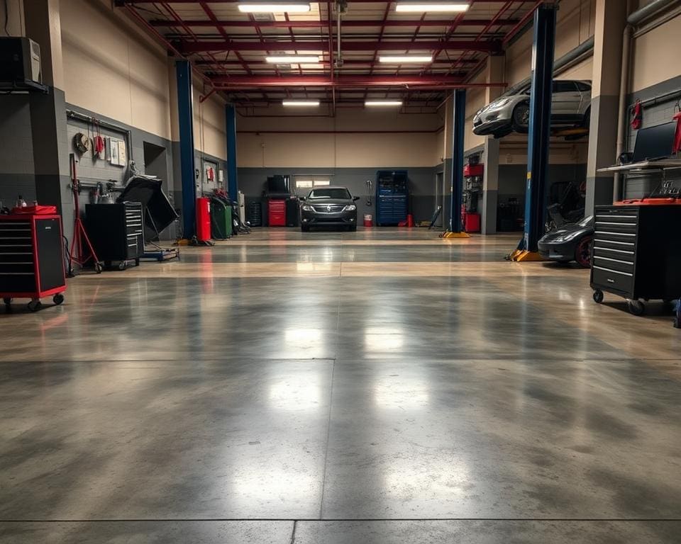 professionele garagevloer