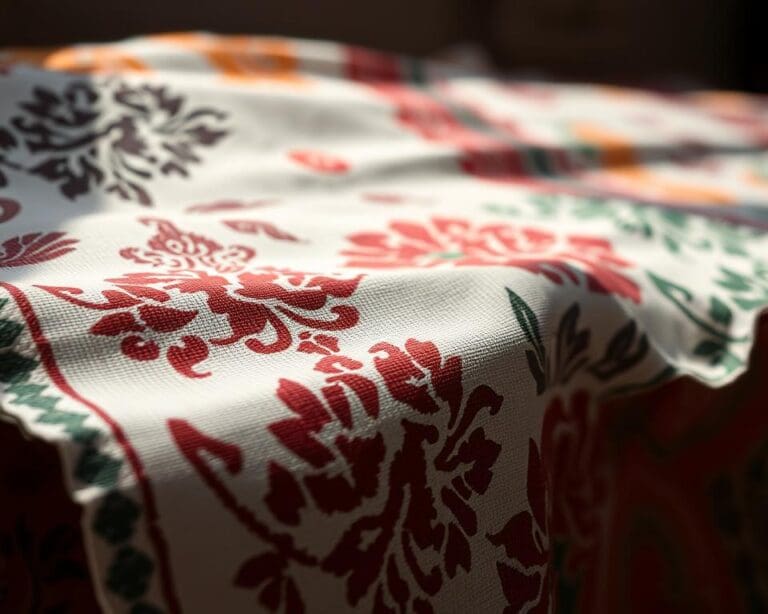 Textiel bedrukken met sjablonen