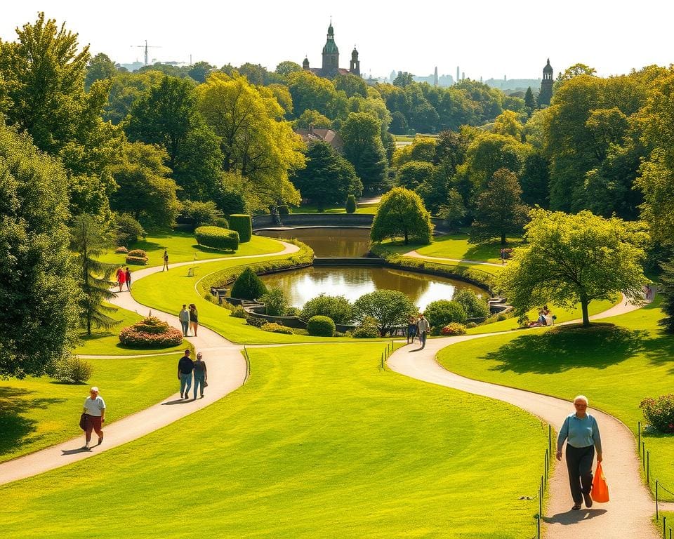 Waarom wandelen door parken zo populair blijft