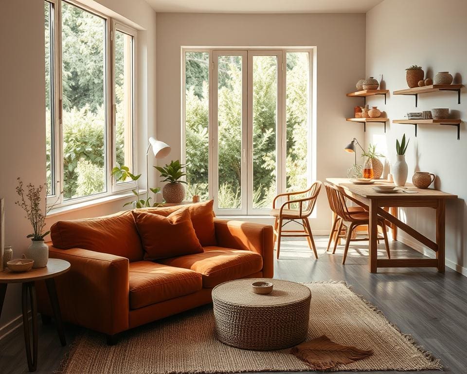 De comeback van natuurlijke tinten in interieurdesign