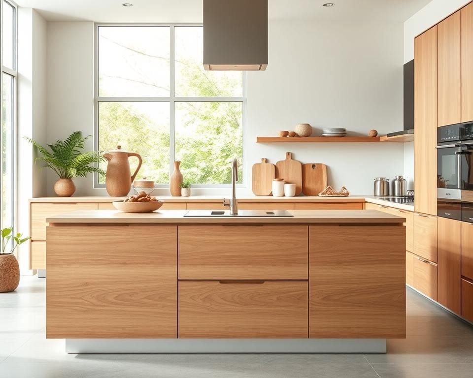 De nieuwste keukentrends met duurzame materialen