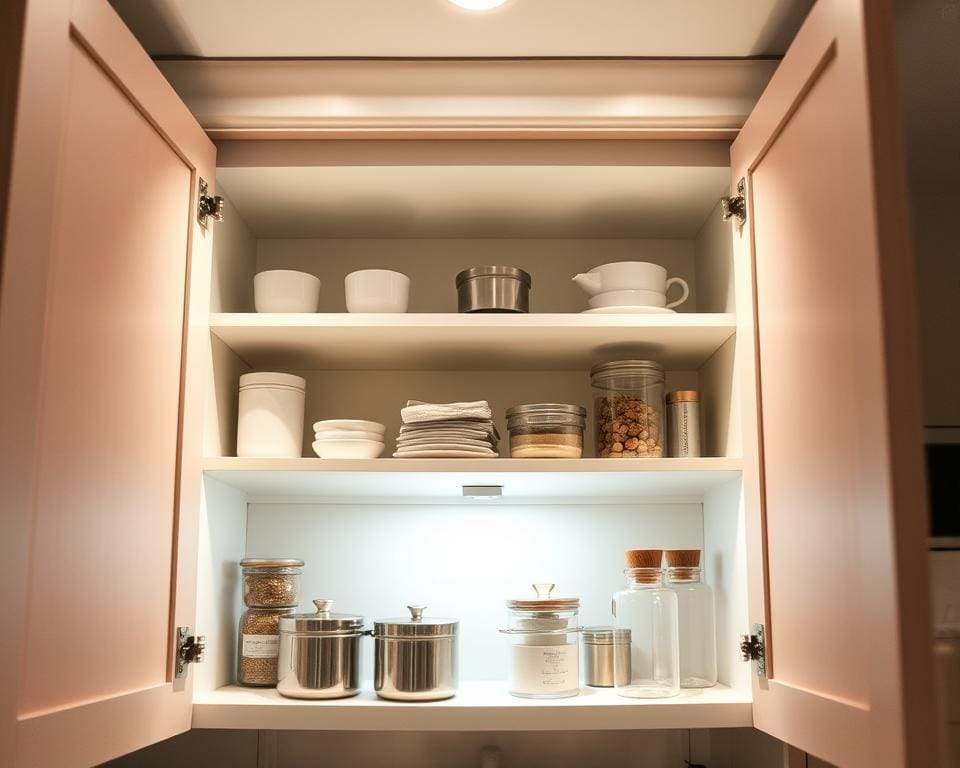 Hoe breng je rust in de keukenkastindeling?