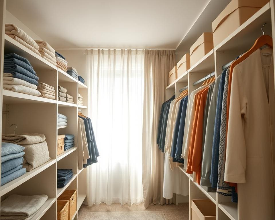 Hoe houd je je kledingkast overzichtelijk?