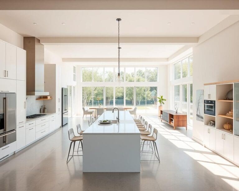 Hoe ontwerp je een functionele open keuken?