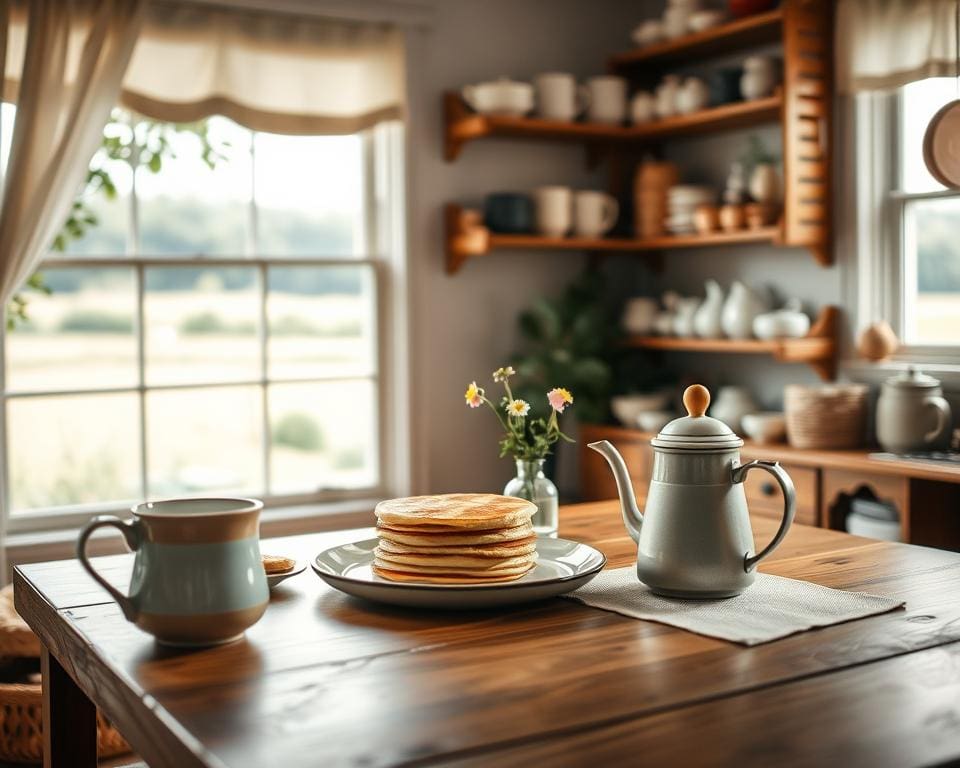 Op welke manier breng je sfeer bij het ontbijt?