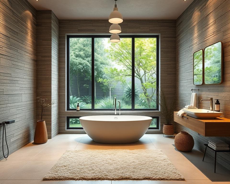 Trendy badkamerideeën die rust uitstralen