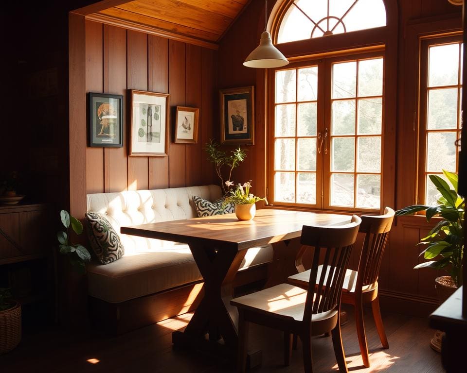 Waarmee maak je een eethoek uitnodigend?