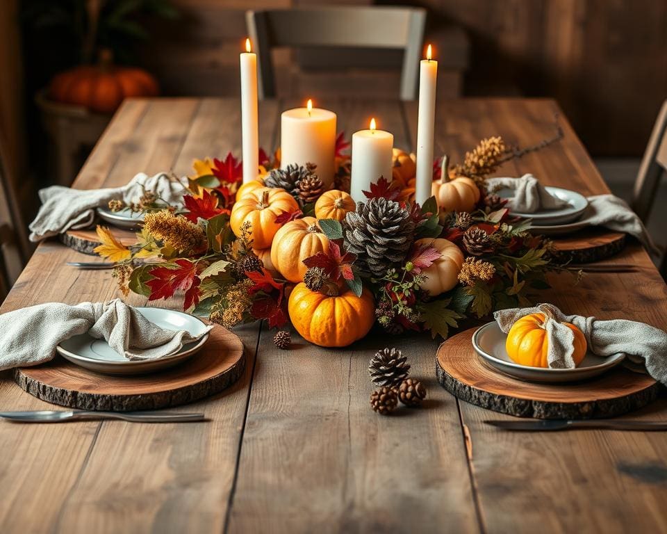 Waarmee maak je een eettafel seizoensgebonden?