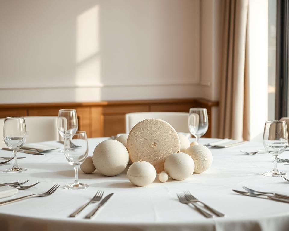 Waarom kiezen voor ronde vormen in tafeldecoratie?