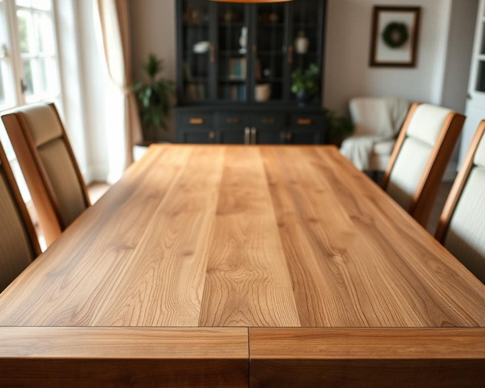 Wat maakt een houten eettafel zo uitnodigend?