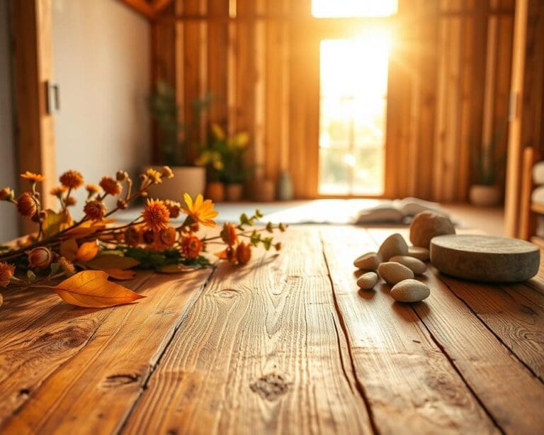 Welke kleuren versterken natuurlijke houttonen?