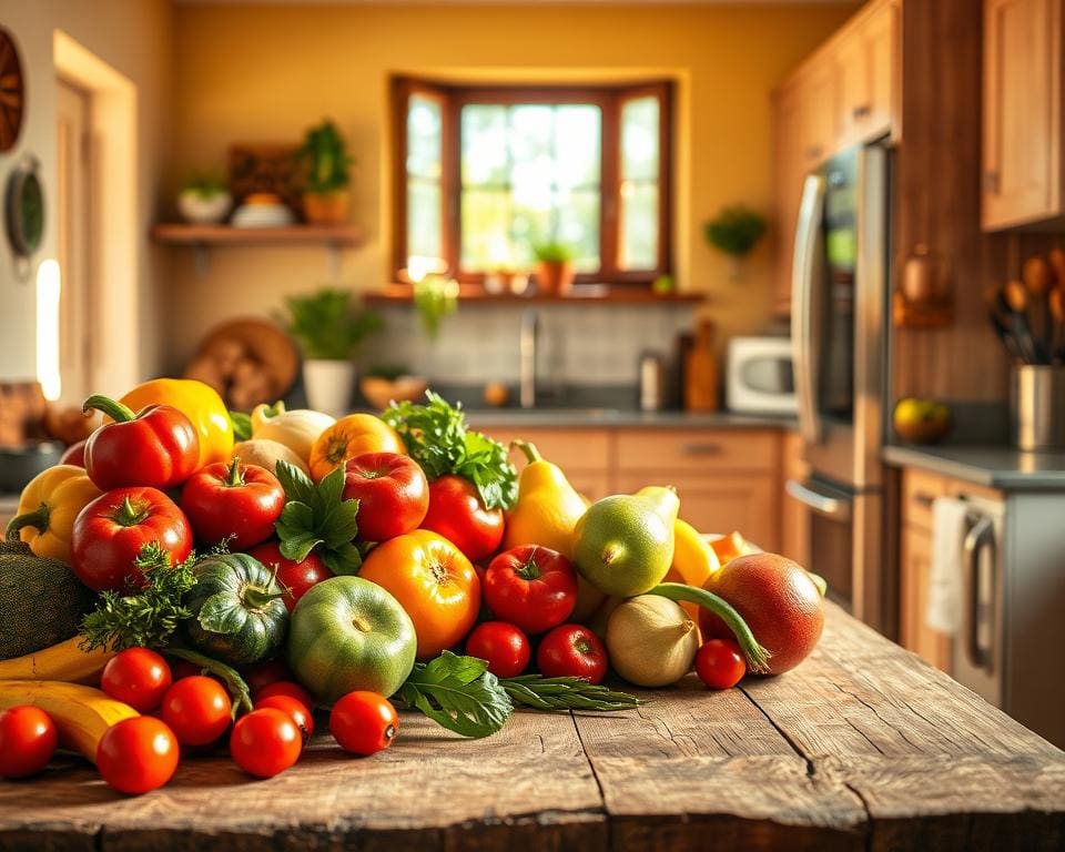 Welke kleuren wekken eetlust in de keuken?