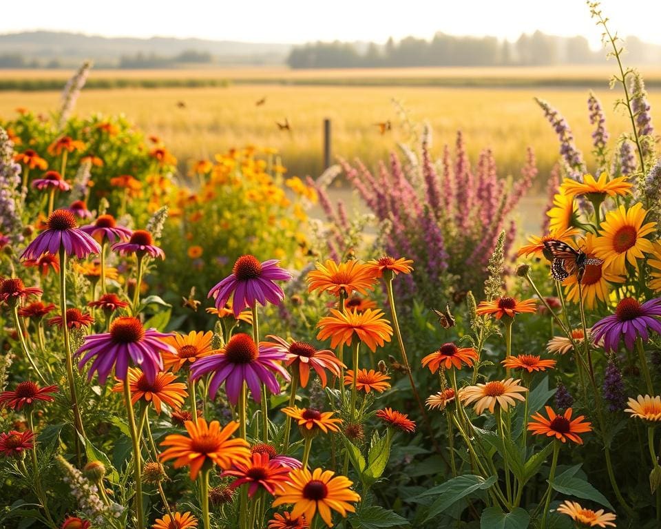 Welke planten trekken vlinders en bijen aan?