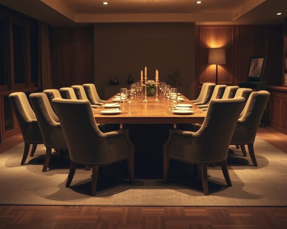 Welke stoelen nodigen uit tot lang natafelen?