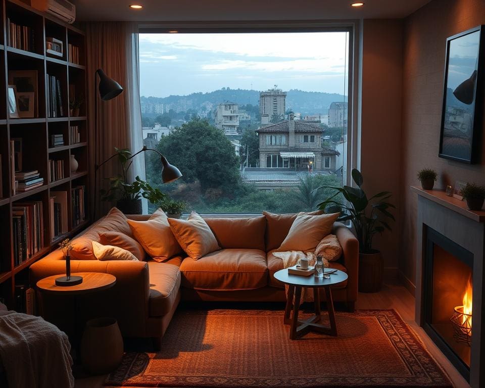 Hoe creëer je warme sfeer in kleine ruimtes?