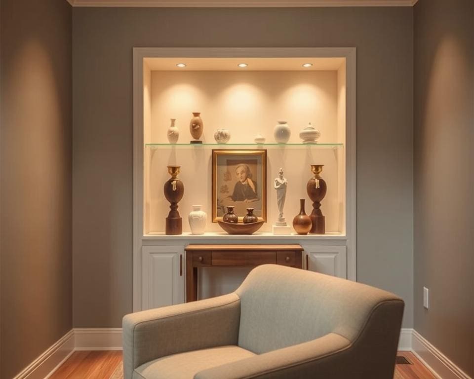 Hoe geef je een nis in huis een nieuwe functie?