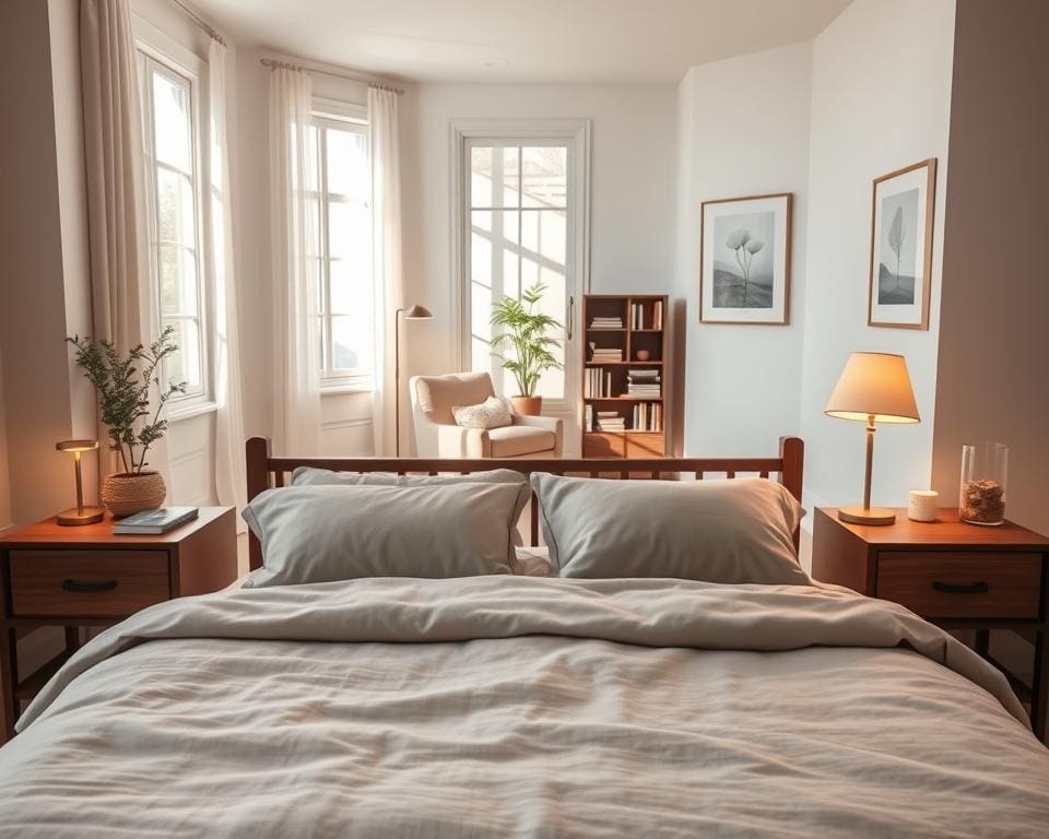 Hoe geef je je slaapkamer meer rust?