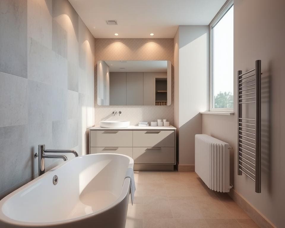 Hoe richt je een badkamer in met weinig ruimte?