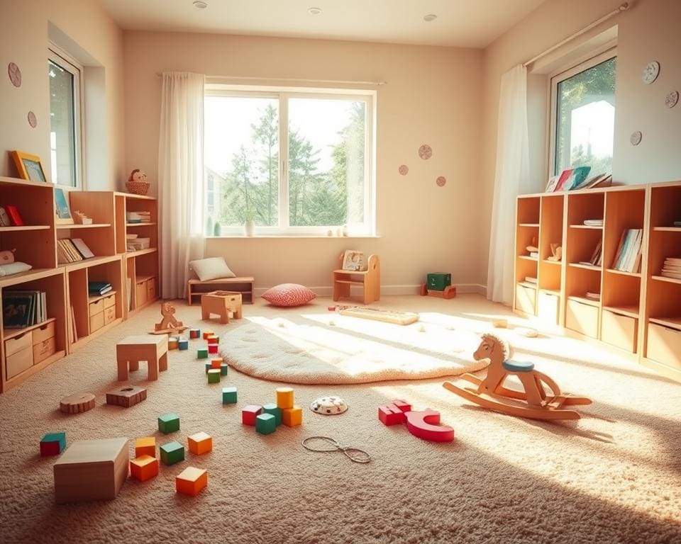 Hoe richt je een speelhoek in voor jonge kinderen?