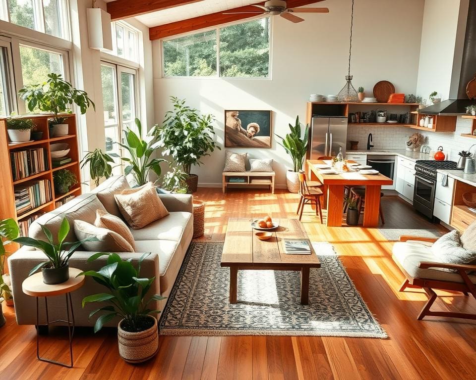 Hoe richt je een woning gezellig en duurzaam in?