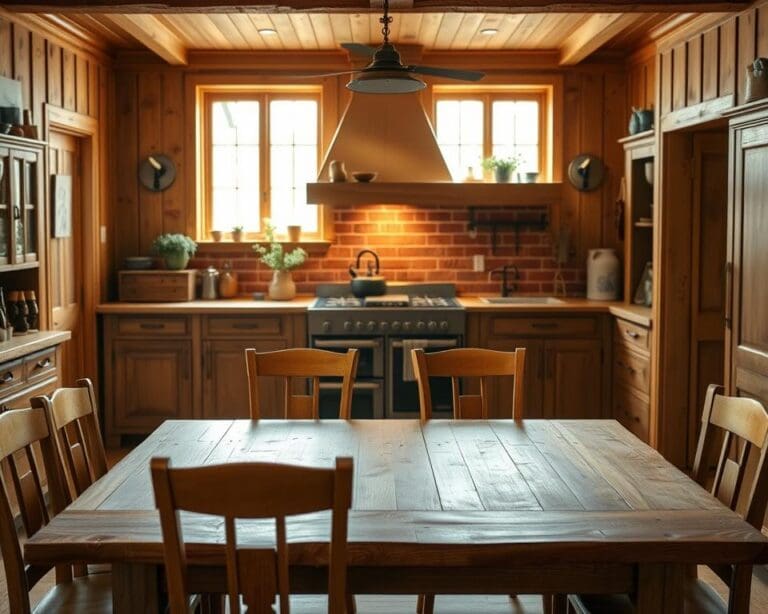 Hoe richt je je keuken warm en gemoedelijk in?