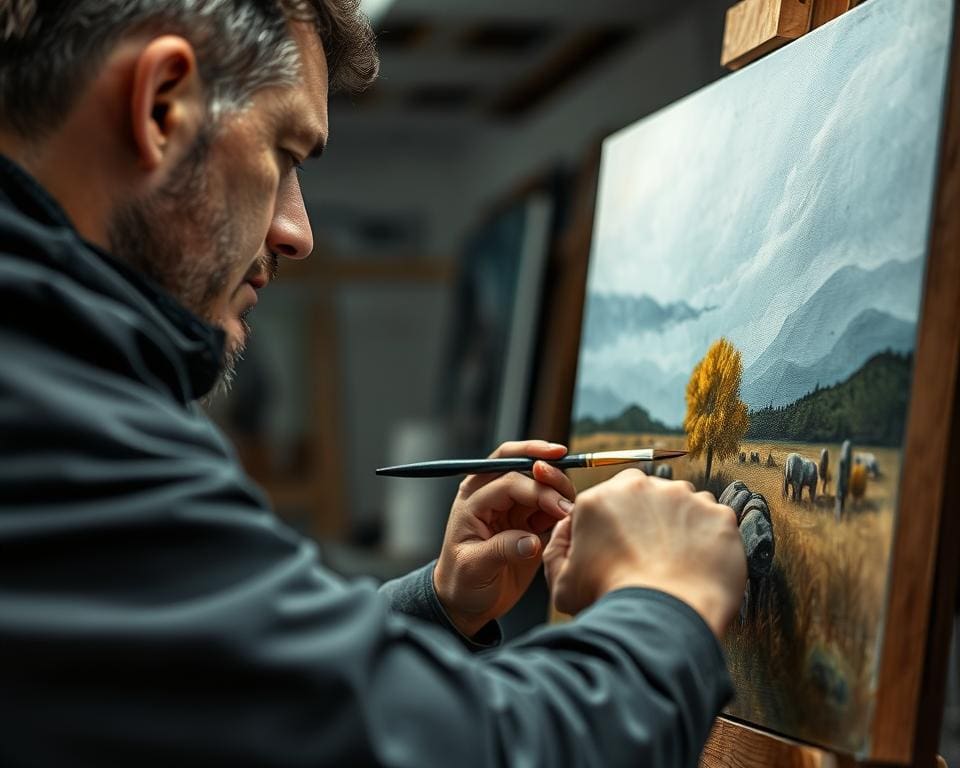 Hoe vind je een schilder die strak werk levert?