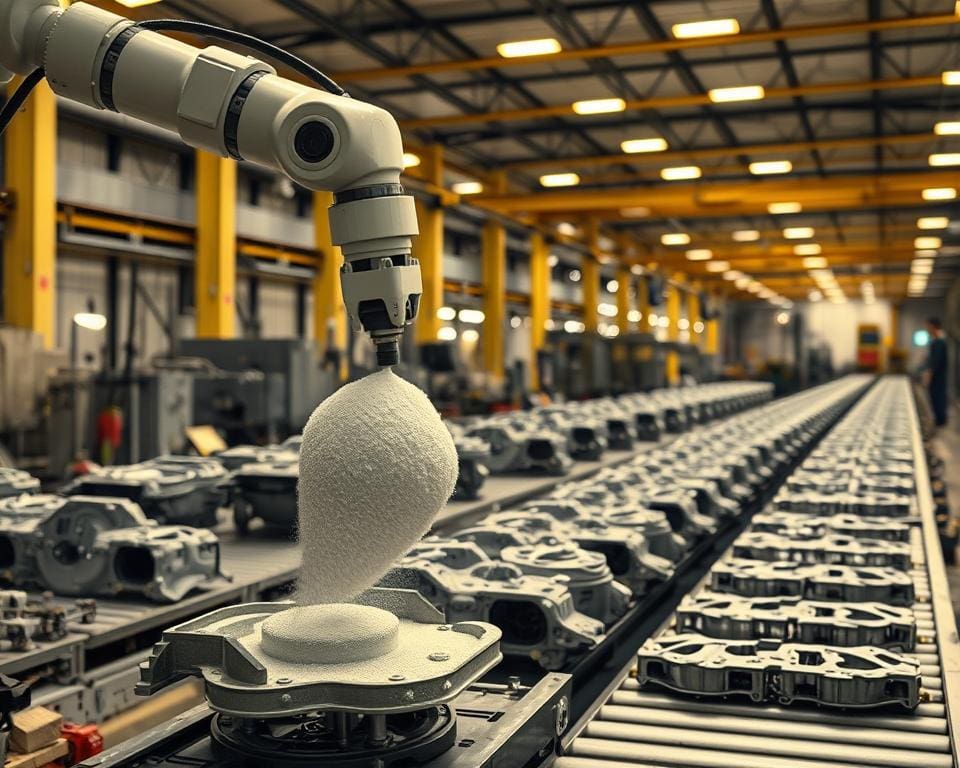 Hoe werkt poedercoating in de industriële afwerking?