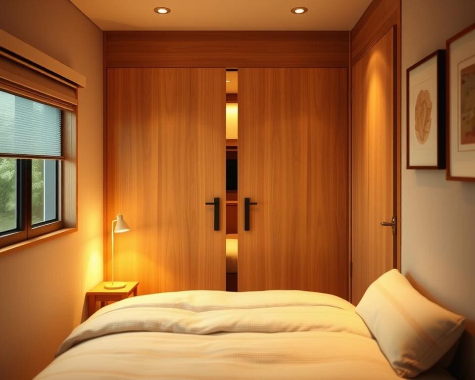 Is een schuifdeur handig bij kleine kamers?