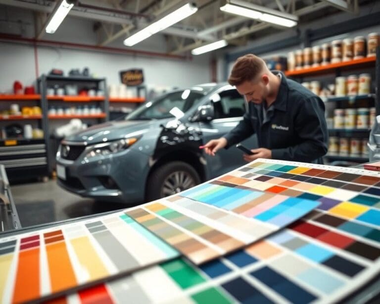 Is kleurmatch de oplossing voor jouw autoschade?