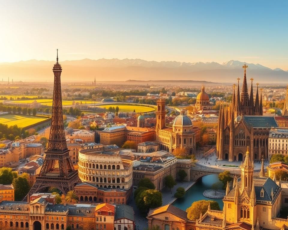 Wat zijn de mooiste bezienswaardigheden van Europa?