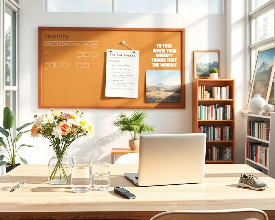Wat zijn gezonde gewoontes voor een energieke werkdag?