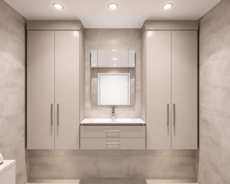 Wat zijn slimme badkamerkasten voor extra ruimte?