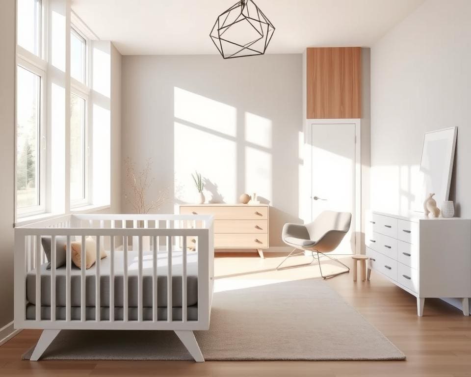 Wat zijn slimme ideeën voor een moderne babykamer?