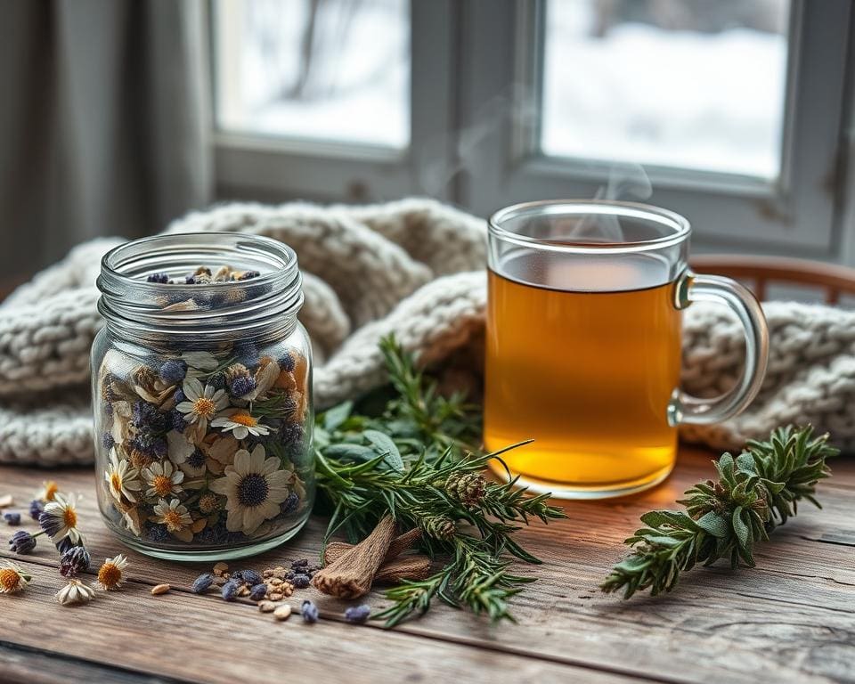 Wat zijn winterkruiden die rust brengen?