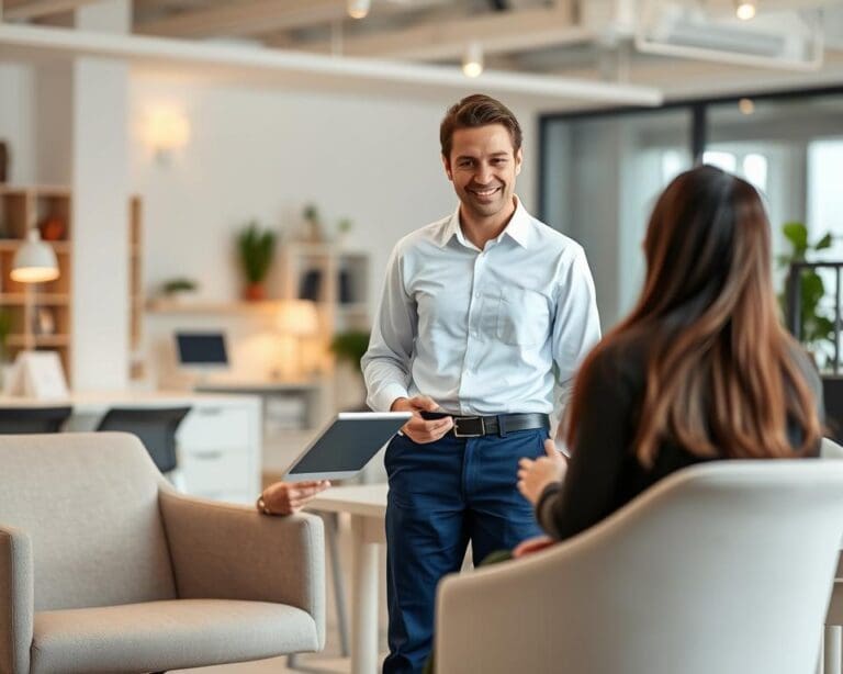 Wie helpt je met professionele klantenservice?