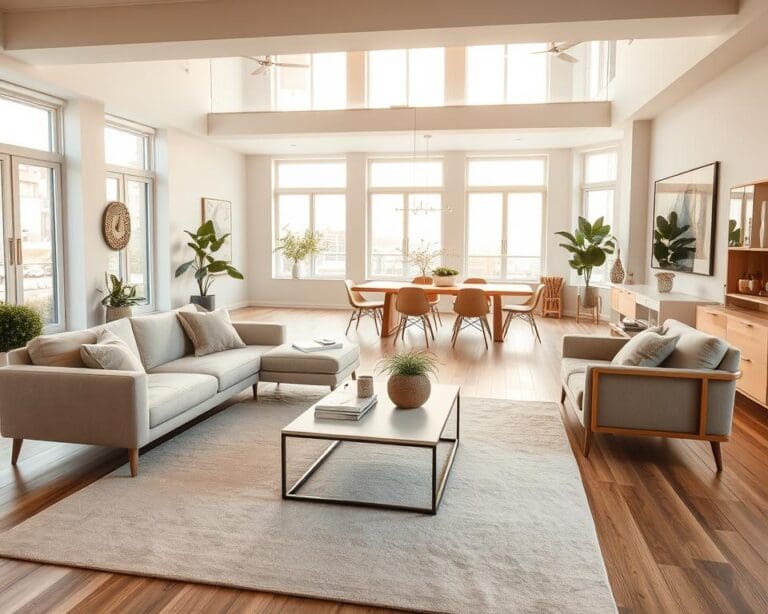 Hoe kies je meubels voor een open leefruimte?