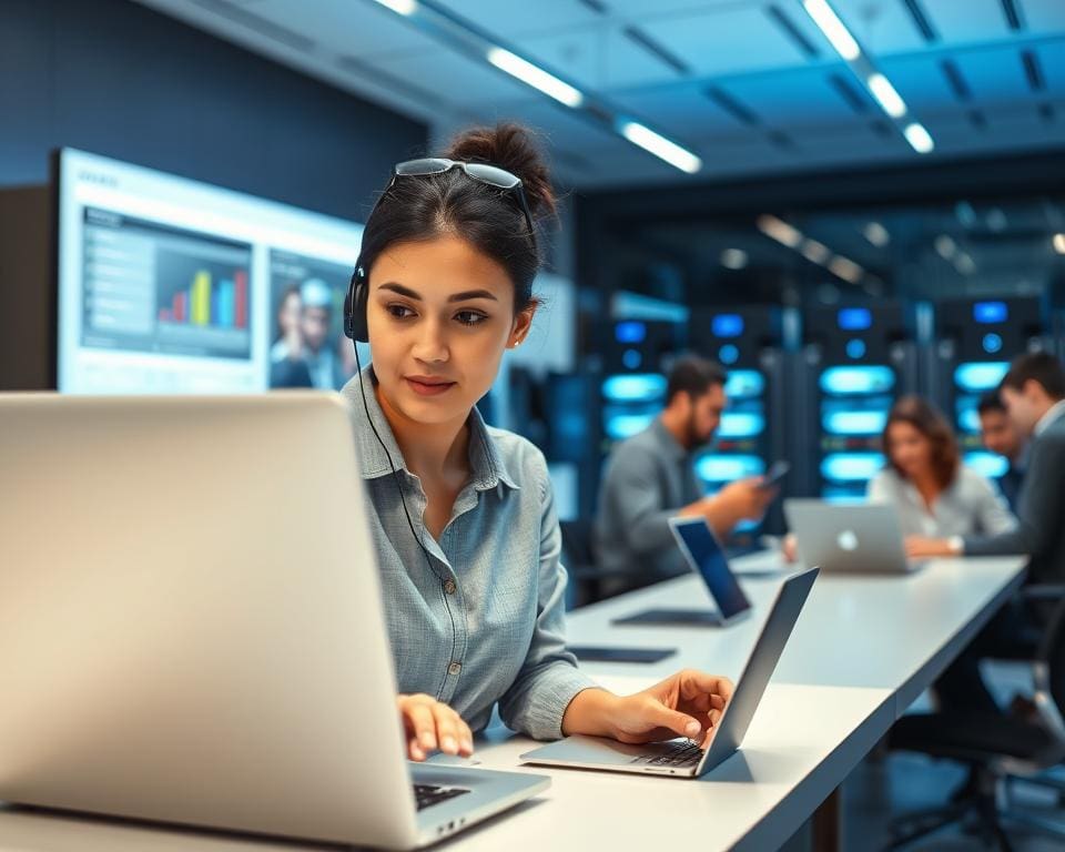 Hoe ondersteunt een systeembeheerder bedrijven?