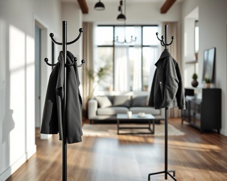 Hoe passen zwarte industriële kapstokken in modern wonen?