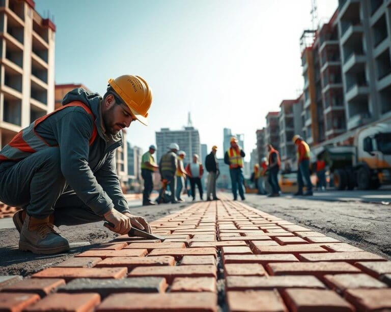 Hoe werkt een stratenmaker in buitenteams?